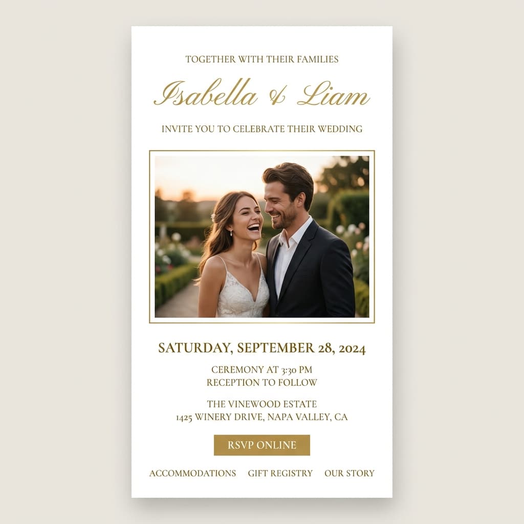 Invitation Mockup Modern